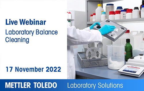 Live Webinar_Laboratory Balance Cleaning